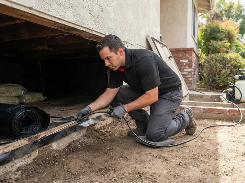 Sub-Area Moisture and Crawlspace Perimeter Defense in Long Beach, CA