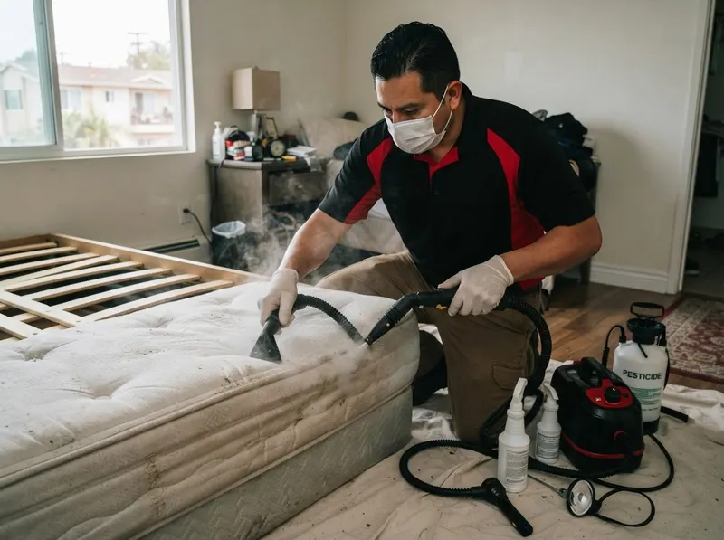 Targeted Bed Bug Thermal and Chemical Eradication in Long Beach, CA